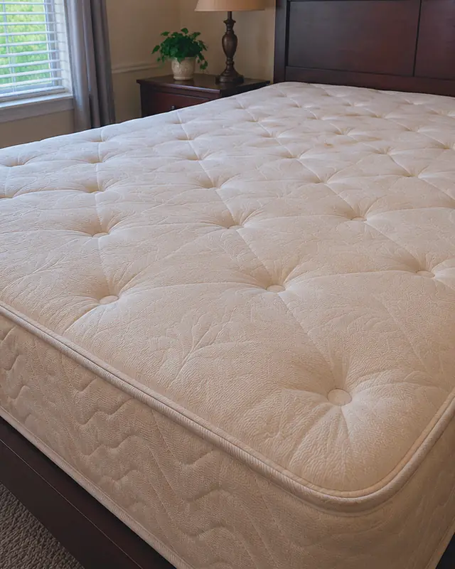 Example, after: stains on a mattress